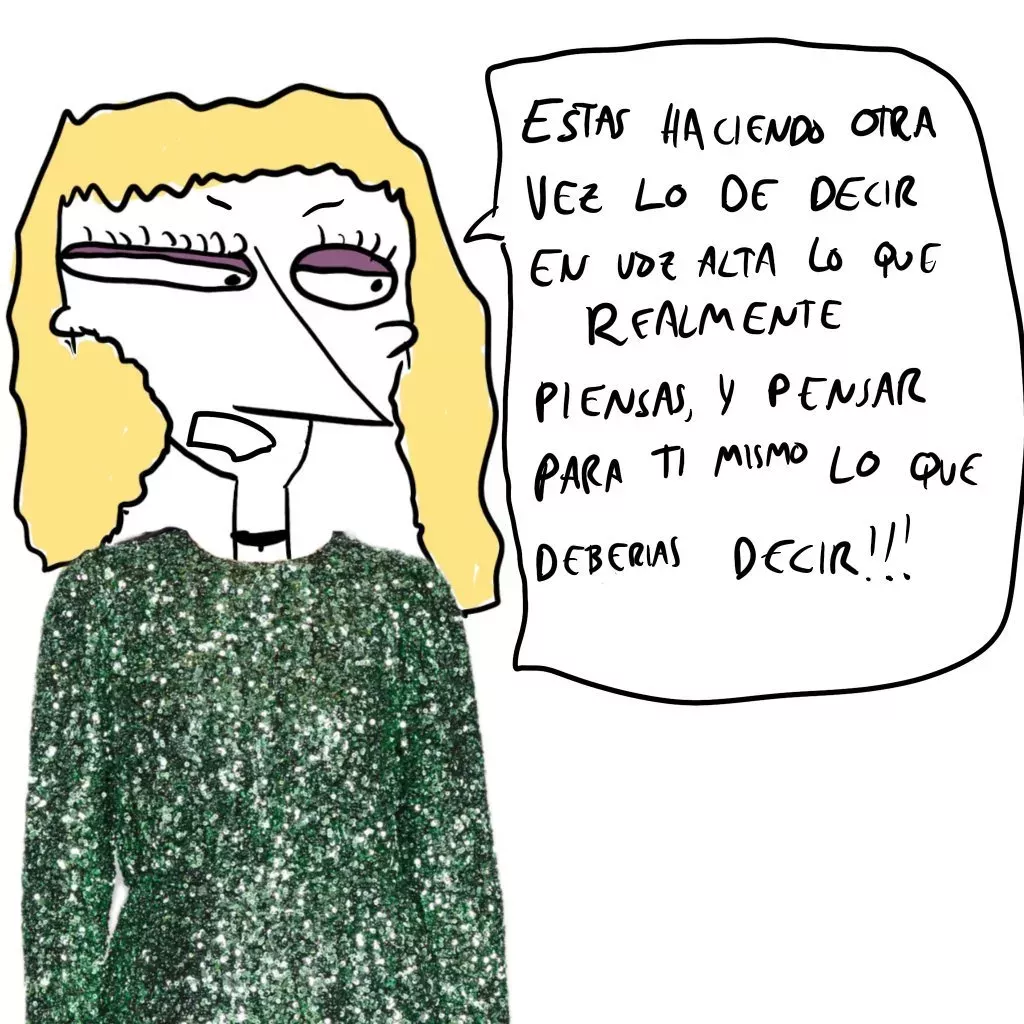 decir lo que piensas